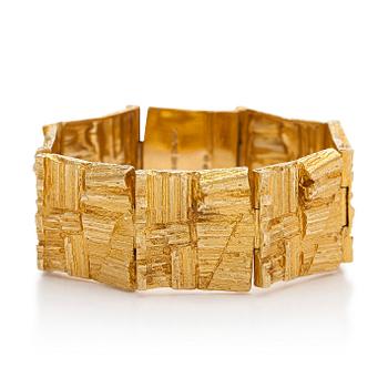 Björn Weckström, an 18K gold 'Suma' bracelet for Lapponia.