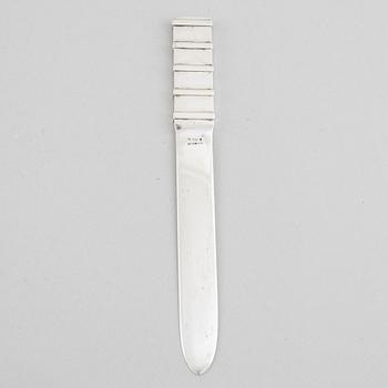 W.A. Bolin, a silver letter opener, Stockholm 1944.