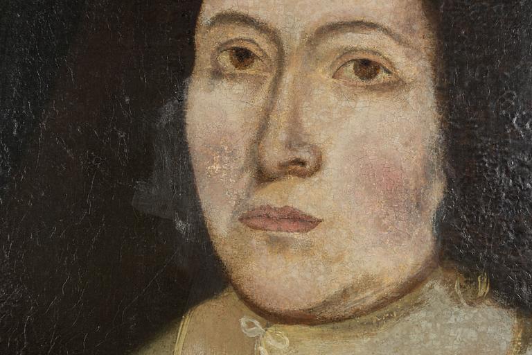 Engelsk skola, troligen 1600-tal. Kvinnoporträtt.