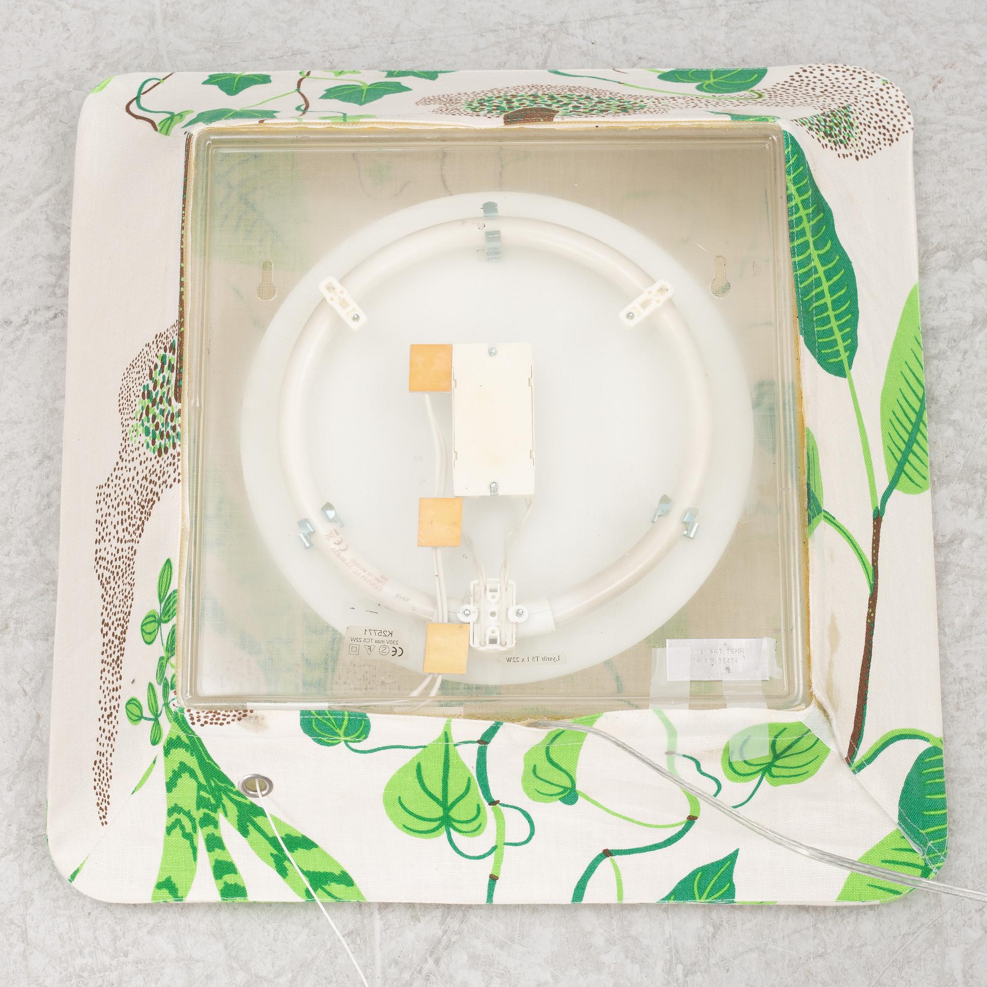 David Taylor, "F-Air", wall lamp, Svenskt Tenn, designed in 2005.