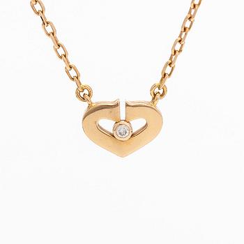 Cartier, halsband, "C heart de Cartier", 18K guld.