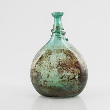 Flaska, glas, 1800-tal.