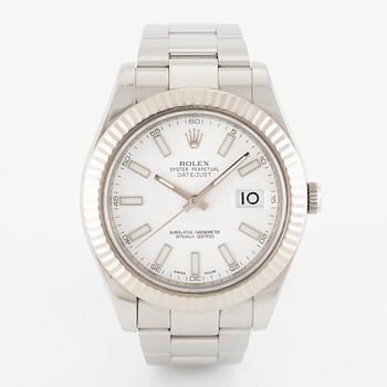 Rolex, Oyster Perpetual, Datejust II, armbandsur, 41 mm.