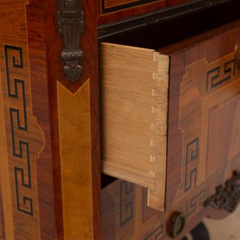 A chest of drawers, Gustavian style, mid-20th Century.