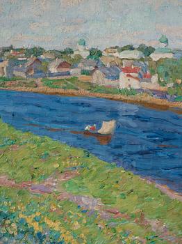 Konstantin Fedorovic Yuon, Flodmotiv.