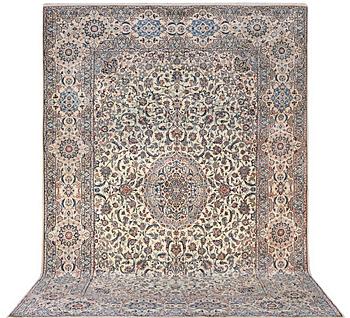Matta, Nain, part silk, 6 laa, ca. 453 x 298 cm.