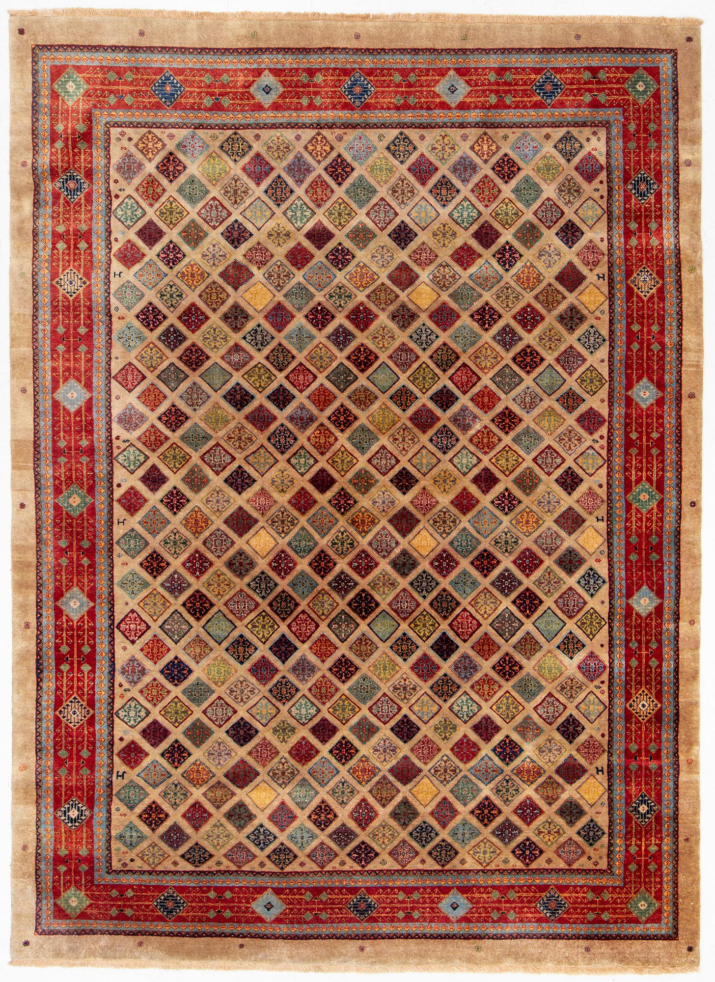 Matta, Indien 345 x 260 cm.