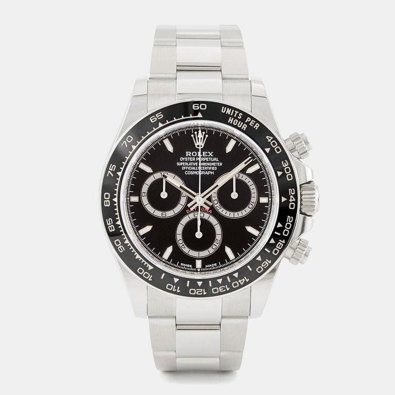 Rolex, Cosmograph, Daytona, chronograph, wristwatch, 40 mm.