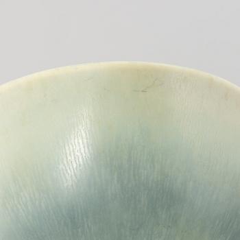 Berndt Friberg, a group of three stoneware bowls and a vase, Gustavsberg Studio.