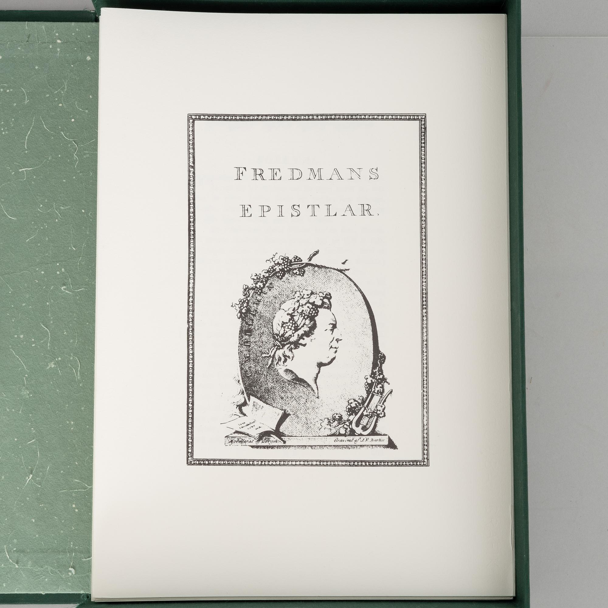 Peter Dahl, "Carl Michael Bellman: Fredmans Epistlar".