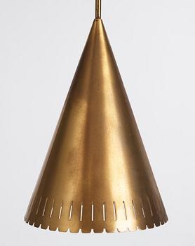 Harald Notini, taklampor, ett par, modell "11773", Arvid Böhlmarks Lampfabrik, Stockholm 1940-50-tal.