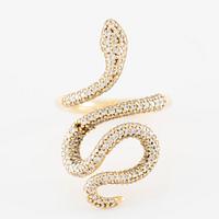 Ole Lynggaard, "Snakes ring" 18K guld med briljantslipade diamanter.
