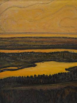 Otto Hesselbom, Study for "Our Country".