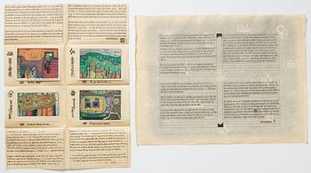 Friedensreich Hundertwasser, Portfölj, "Midori No Namida".