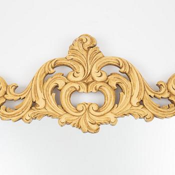 A Rococo style mirror, Spain, 21st Century.