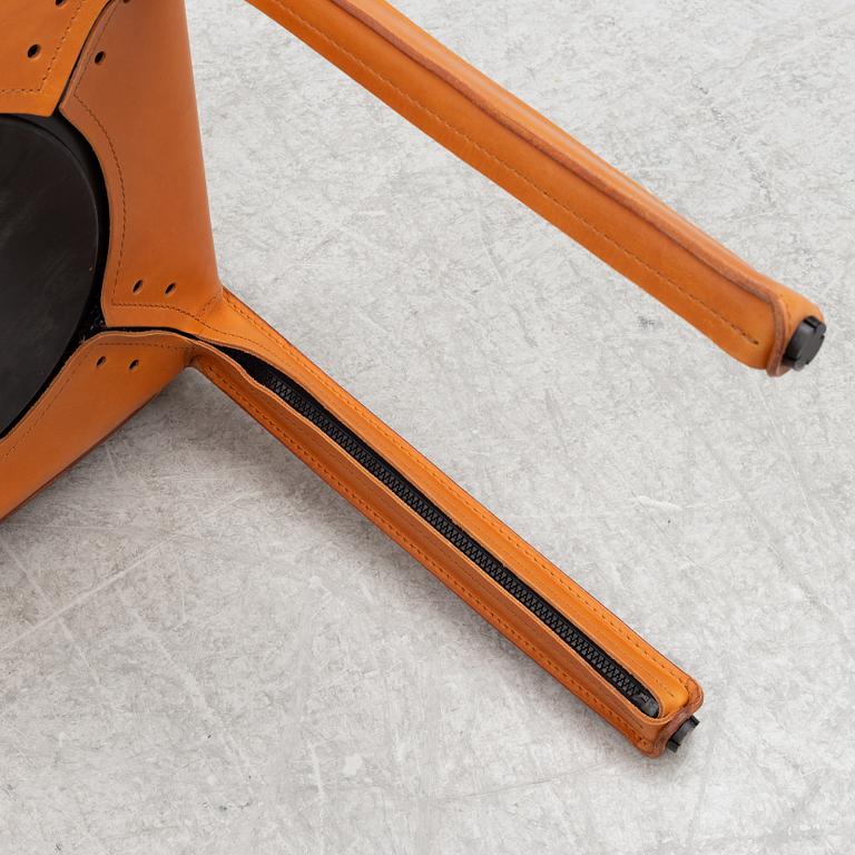 Mario Bellini, a set of  8 pcs, model "412 CAB", chairs, Cassina, Italy.