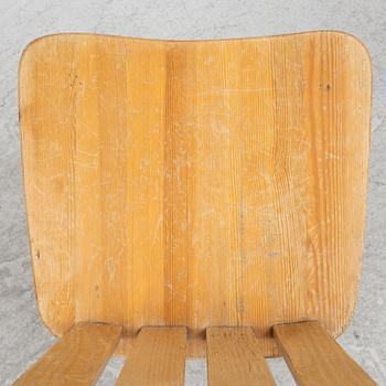 Göran Malmvall, six chairs, Svensk Fur, second half of the 20th century.