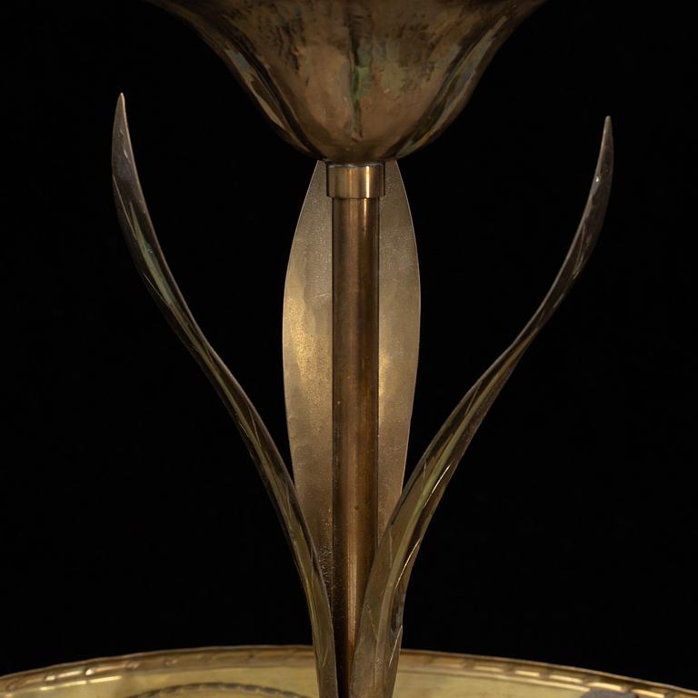 Lars Holmström, tillskriven, taklampa, Swedish Grace, sannolikt 1920-tal.