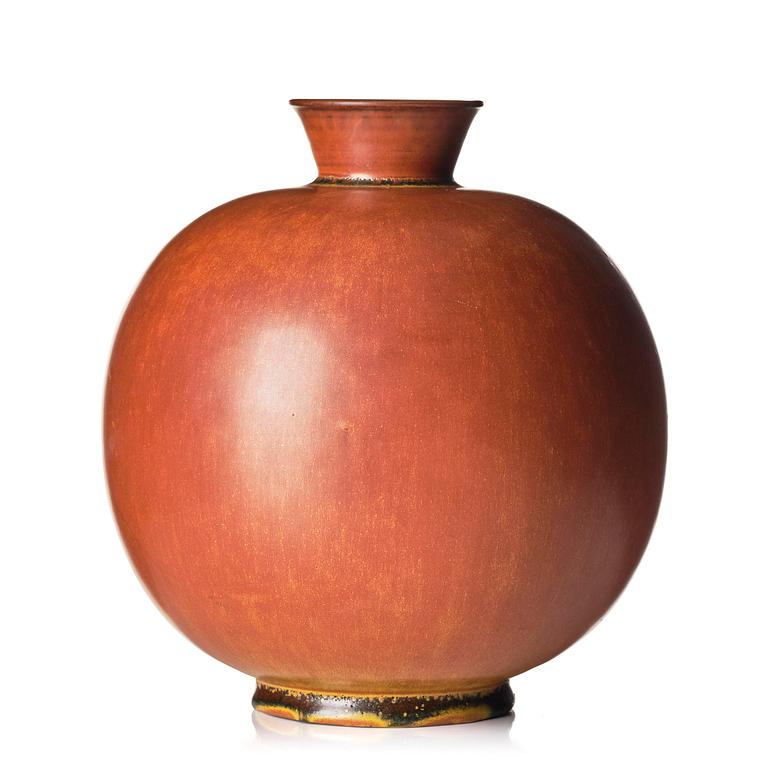 Erich & Ingrid Triller, a stoneware vase, Tobo.