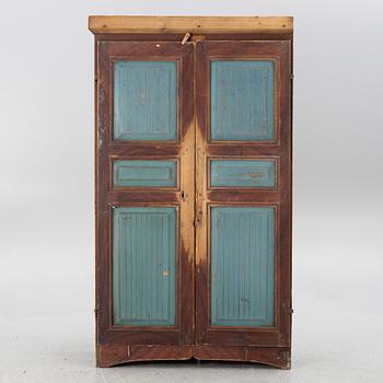 A Swedish wooden cabinet, 19th century.