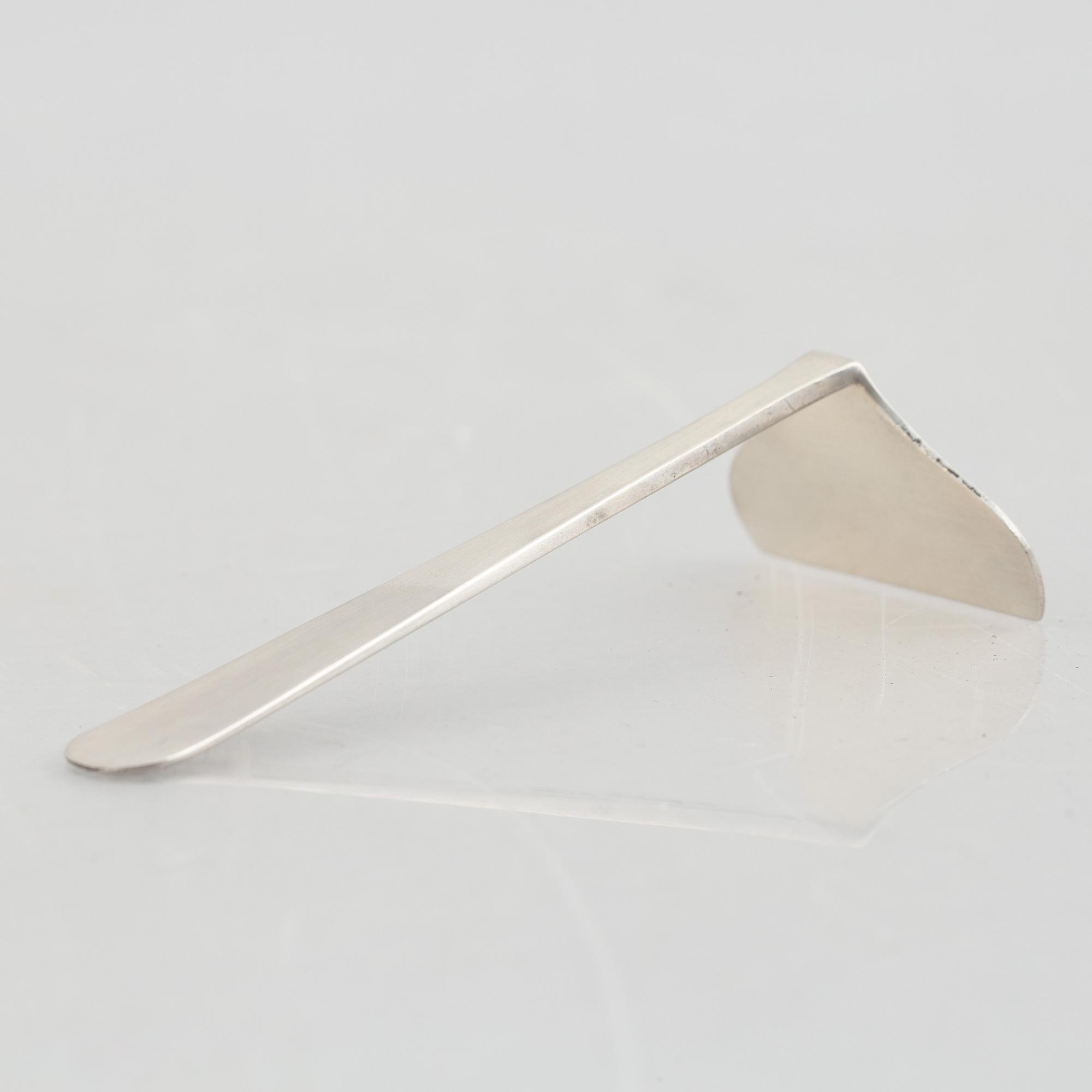 Wiwen Nilsson, påpetare, silver, Anders Nilsson, Lund 1955.
