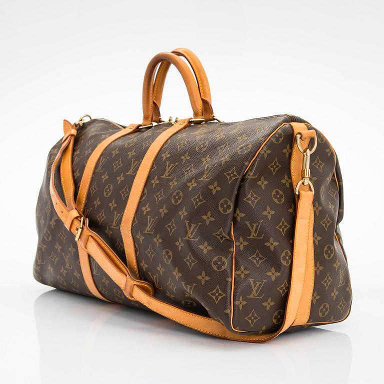 Louis Vuitton, väska, "Keepall 50 Bandoulière".