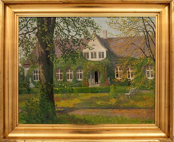 Okänd konstnär 1900-tal , Den gamla prästgården.