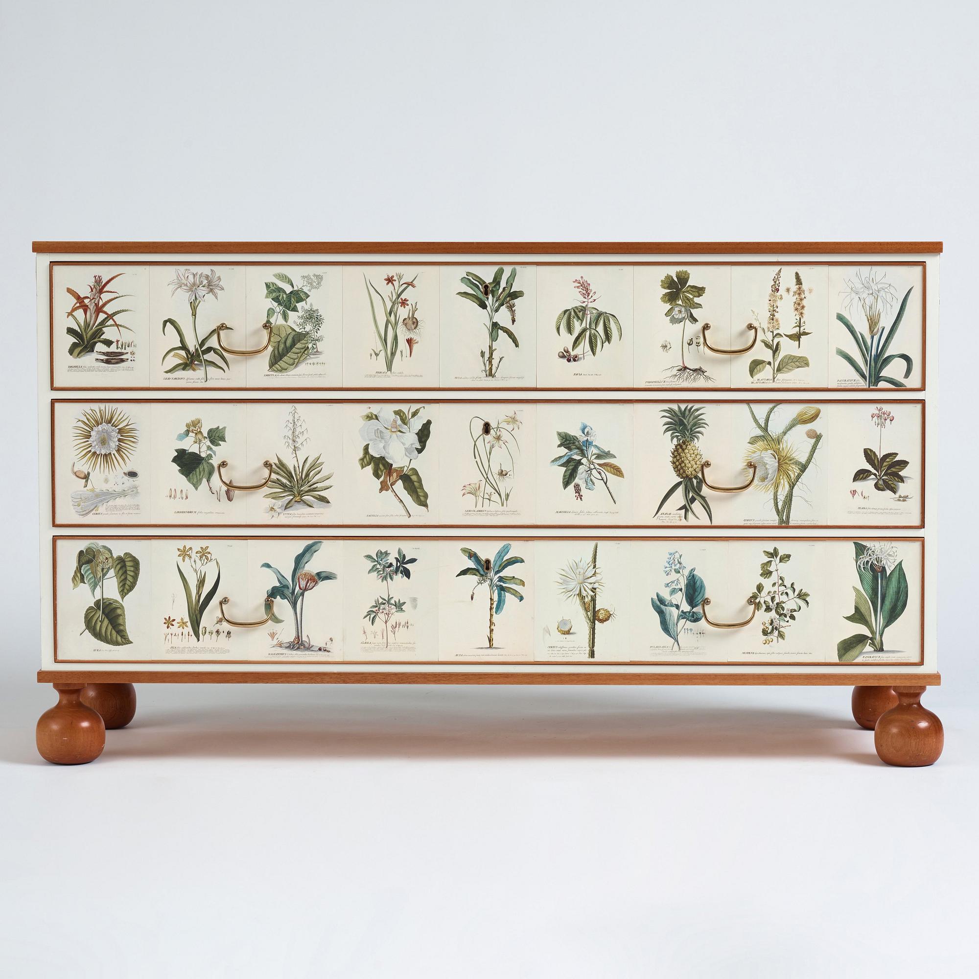 Josef Frank, "Florabyrå Linné", jubileumsutgåva, Firma Svenskt Tenn 2007, limiterad upplaga av modell 1050.