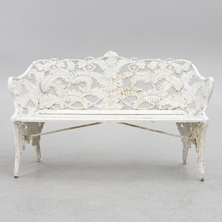 A garden bench, Aggenberg, Stockholm, Sweden, first half of the 20th century.