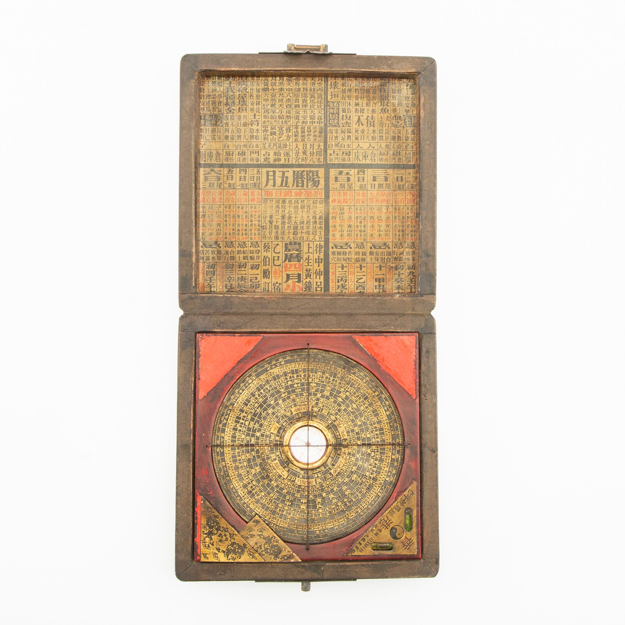 Kompass Feng Shui 1900-tal.