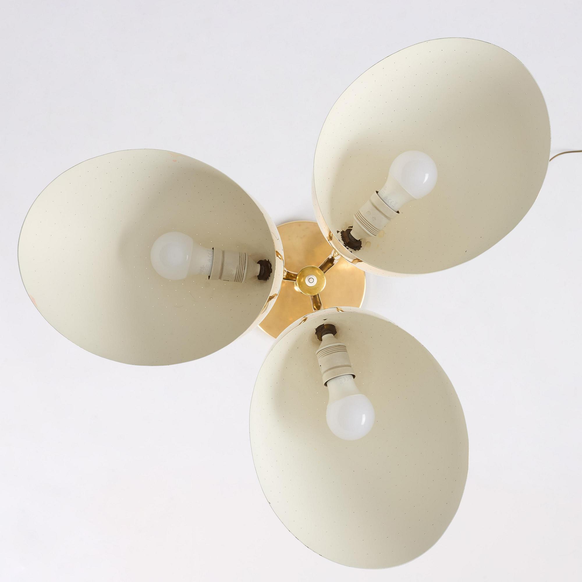 Carl-Axel Acking, golvlampa, modell "2645", Bröderna Malmströms, 1940-50-tal.