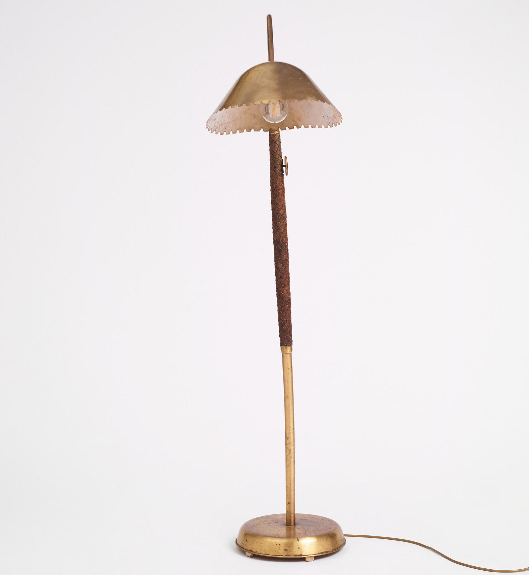 Asea, a Swedish Modern floor lamp model "A5000", 1940s.