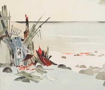 Tove Jansson, Beach Lumber and Lighthouse.