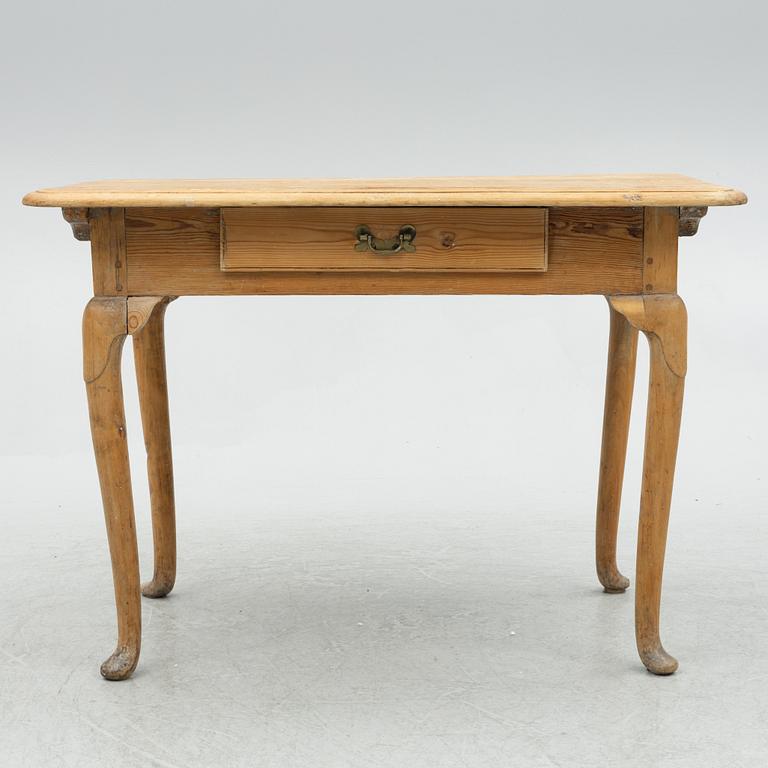 Skrivbord, Sverige, 1700-talets första hälft, Senbarock.
