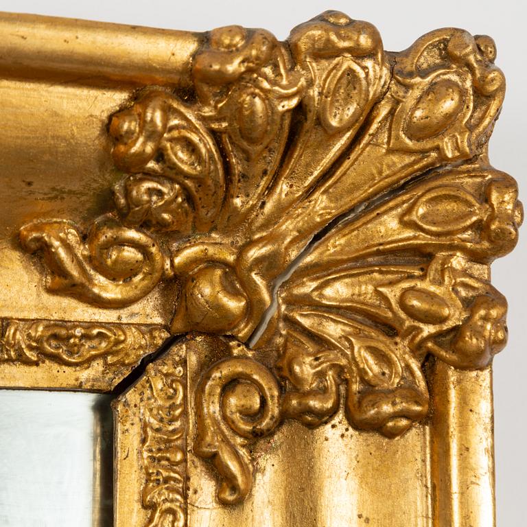 Spegellampett, senempire, 1800-talets mitt.