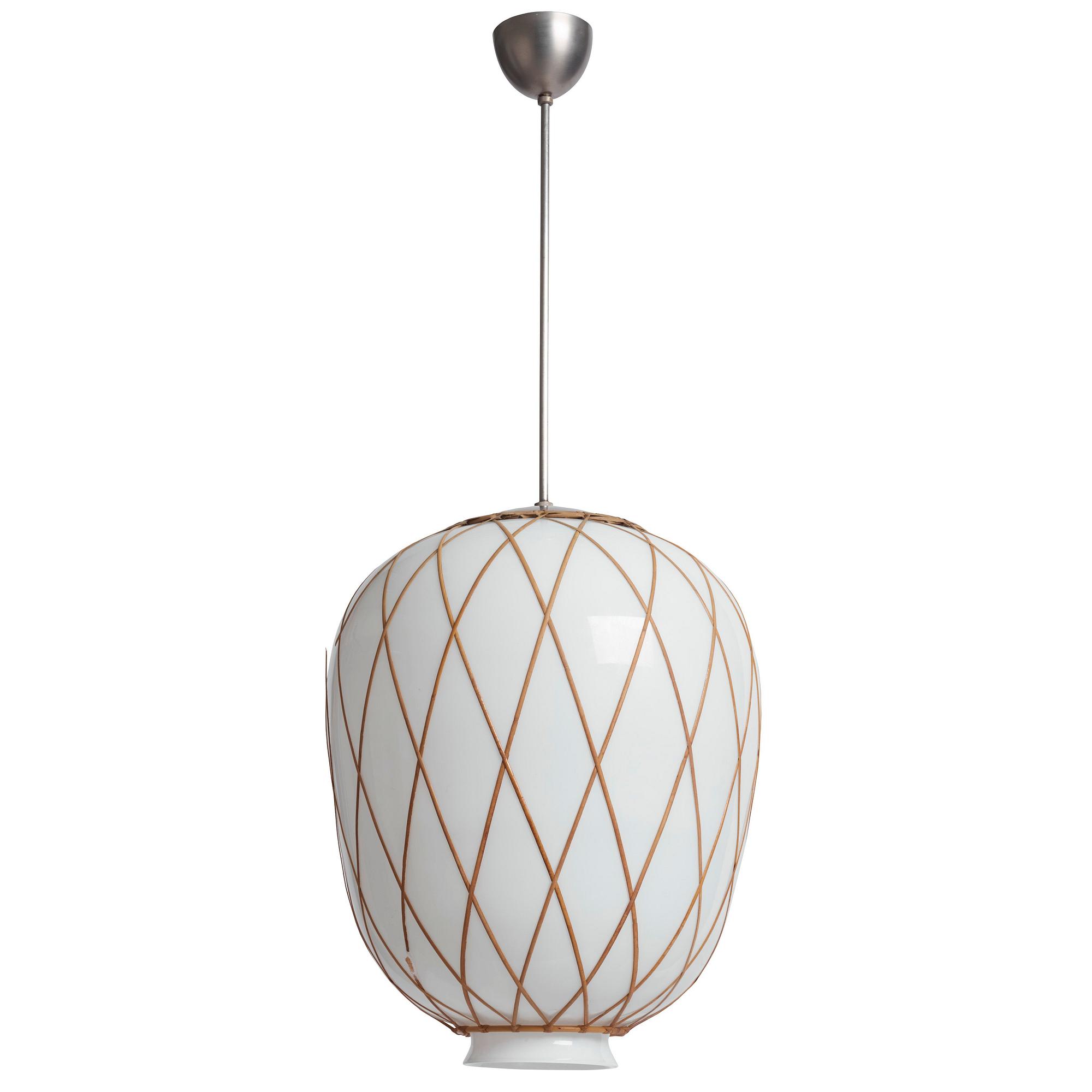 Harald Notini, a ceiling lamp model "11555", Arvid Böhlmarks Lampfabrik, Stockholm 1940s.