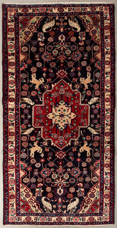 Oriental rug old approx. 293x160 cm.