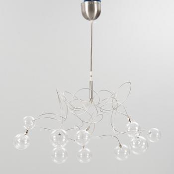 Harco Loor, a 'Bubbles' ceiling lamp, Harco Loor, Holland.