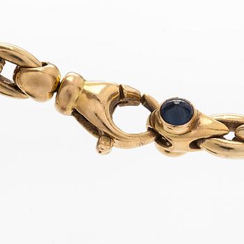 Collier med horoskop hänge, 18K guld och diamanter.