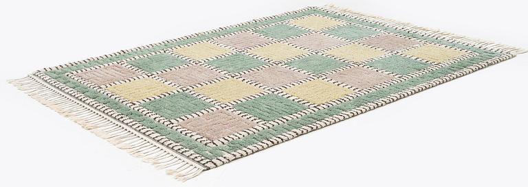 Märta Måås-Fjetterström, a carpet, 'Ursula', knotted pile in relief, c. 212 x 160 cm, signed AB MMF.