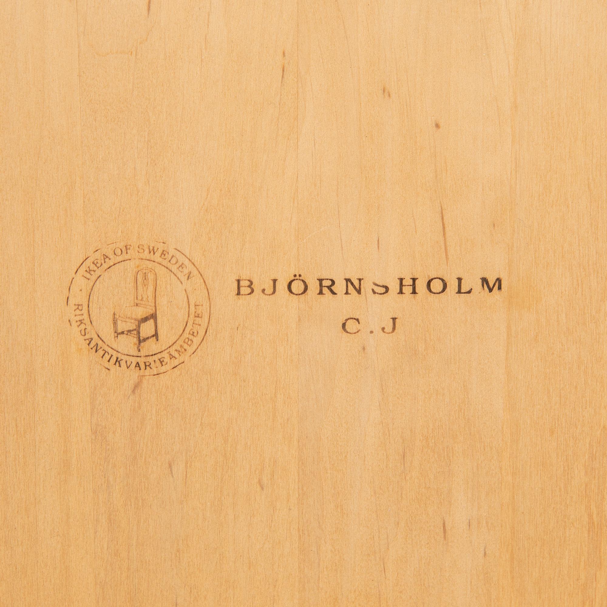 Fällbord, "Björnsholm", ur IKEAs 1700-tals serie 1990-tal.