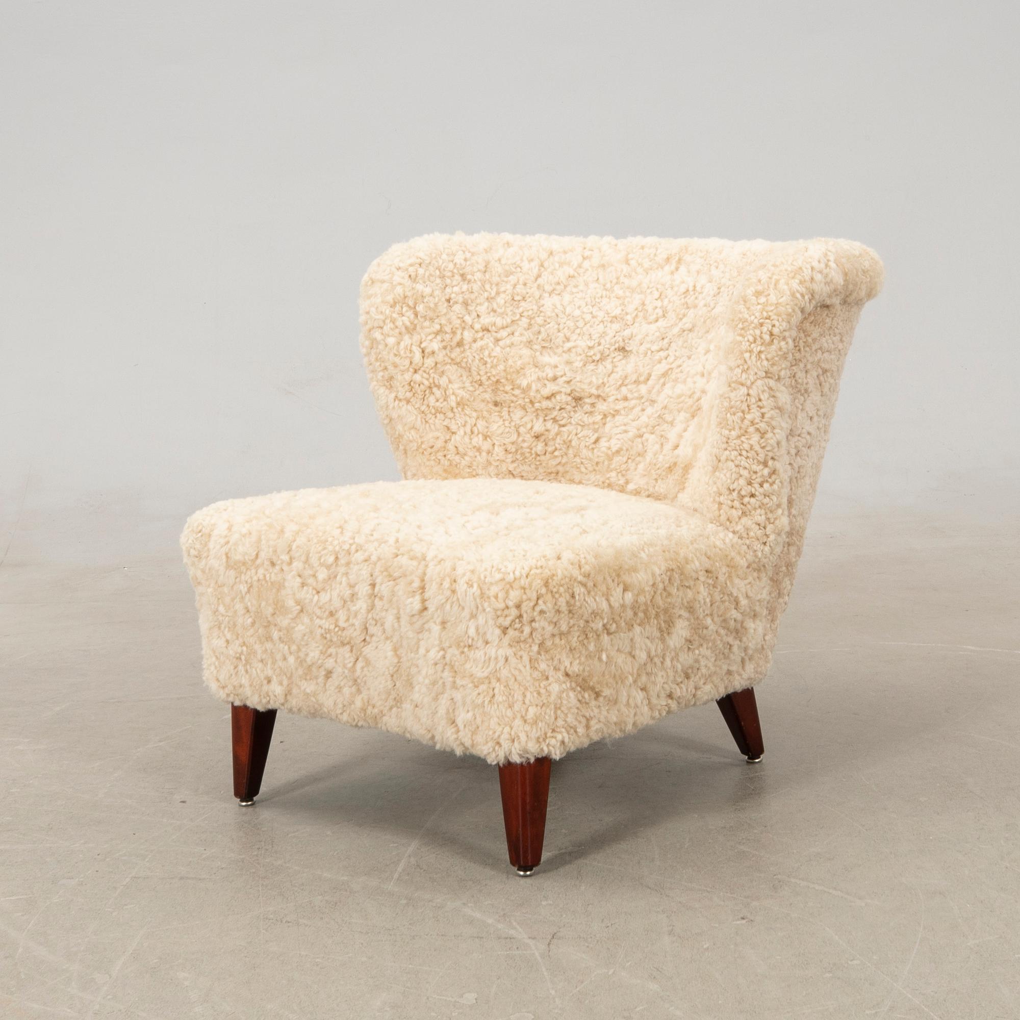 Gösta Jonsson, armchair Swedish Modern 1940s.