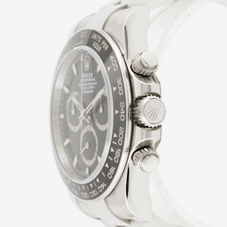 Rolex, Cosmograph, Daytona, chronograph, wristwatch, 40 mm.