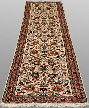 A Rudbar runner, approx. 310 x 79 cm.