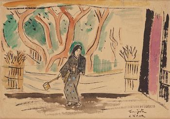 742. Tsuguharu Foujita, Motif from Okinawa.