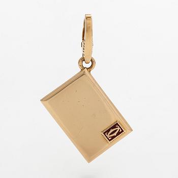 Cartier, hänge, brev, 18K guld.
