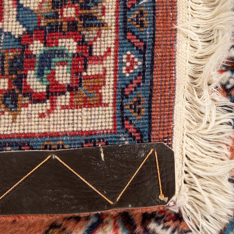 Carpet Sarouk gallery old approx. 310x85 cm.