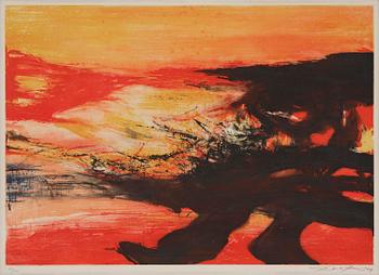 892. Zao Wou-ki, Utan titel, ur: Nobel Prize Portfolio.