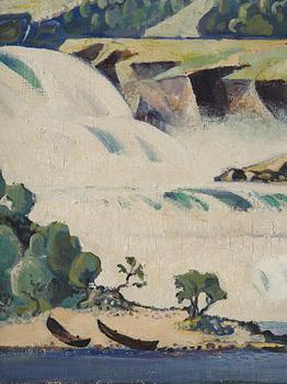 Edvin Ollers, "Stora sjöfallet".
