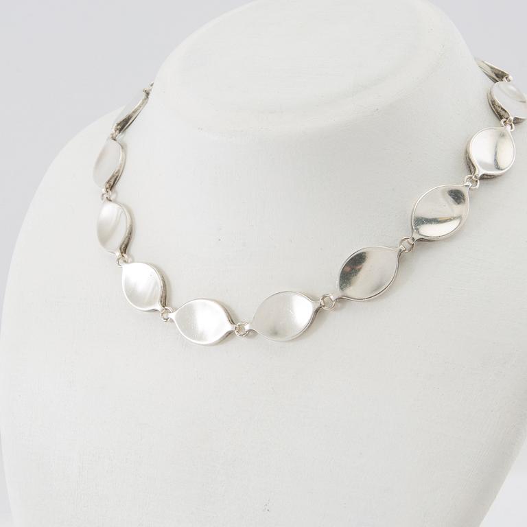 Georg Jensen, Halsband modell nr 171, sterling silver, Danmark.